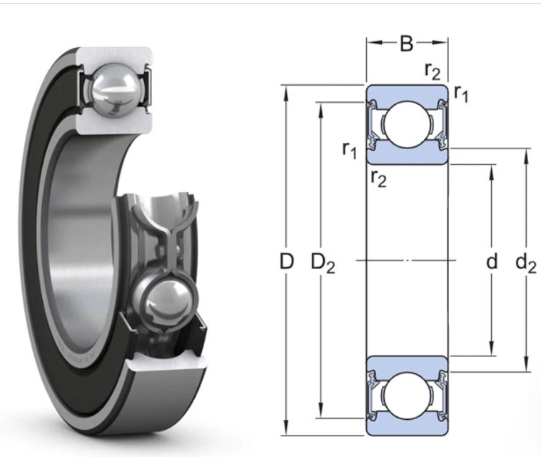 62204-2RS1 SKF